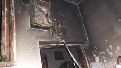 صورة الدفاع المدني برفح يخمد حريقا اندلع في منزل سكني